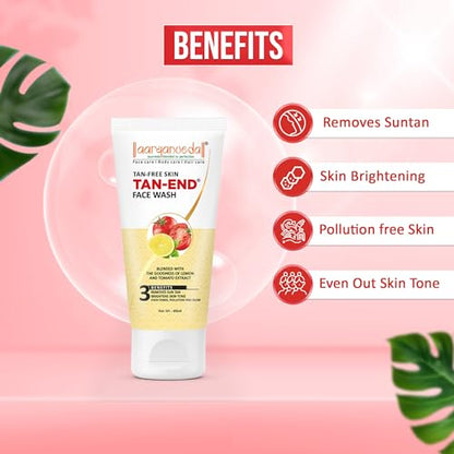 Aryanveda Tanned Facewash, 60 ml