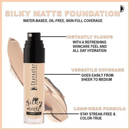 Character Silky Matte Foundation - Smf009