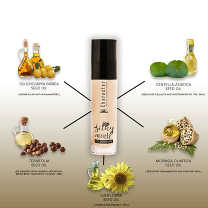 Character Silky Matte Foundation - Smf009