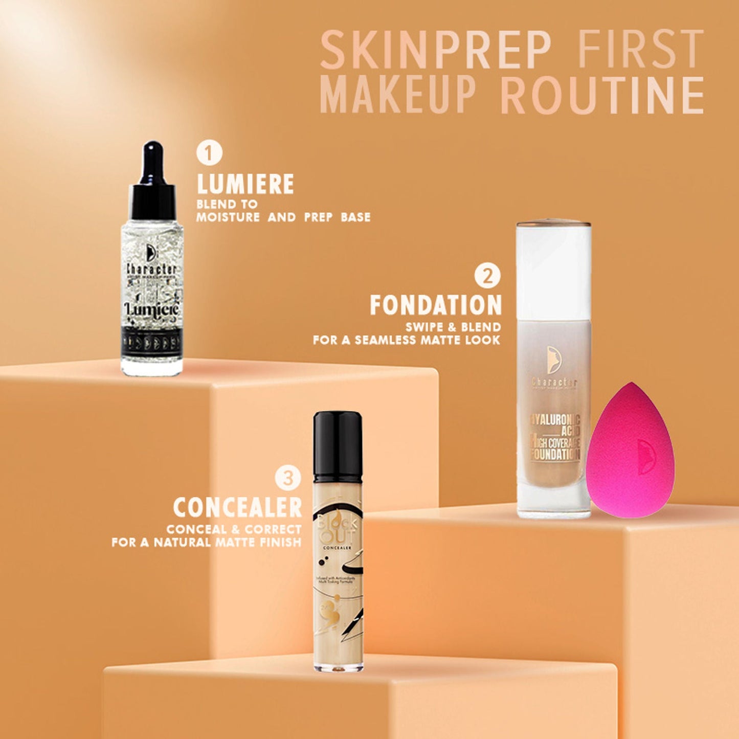 Character Block Out Concealer - Shell 003