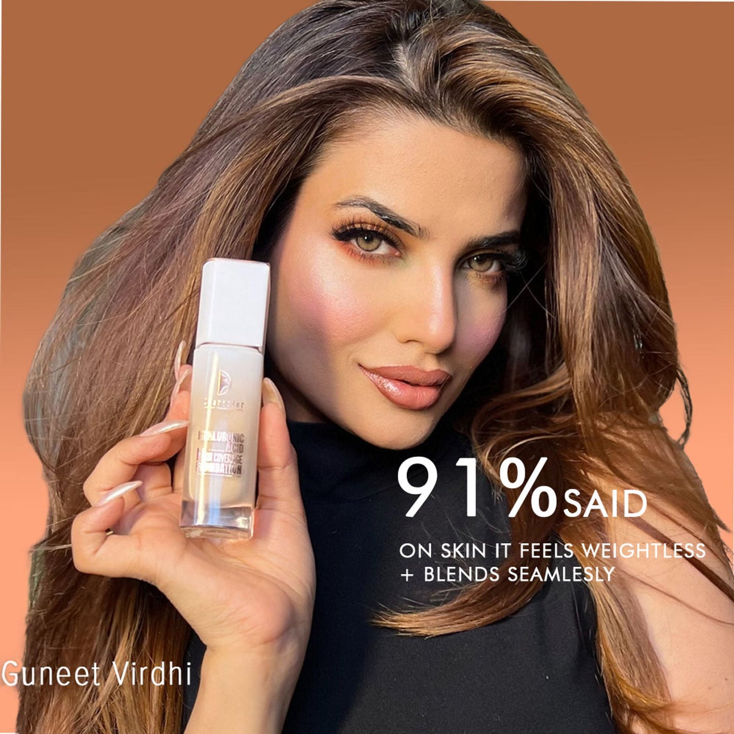 Character Hyaluronic Acid High Coverage Foundation - Taffeta 005