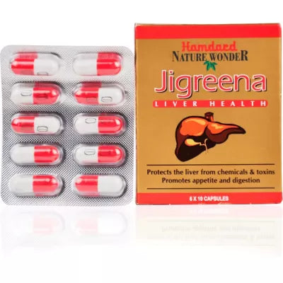 Hamdard Jigreena Capsule - 60 Caps