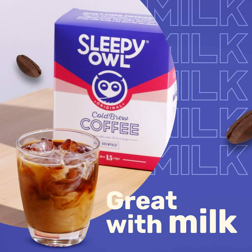 Sleepy Owl Coffee Assorted Cold Brew Packs - Set of 5 Packs