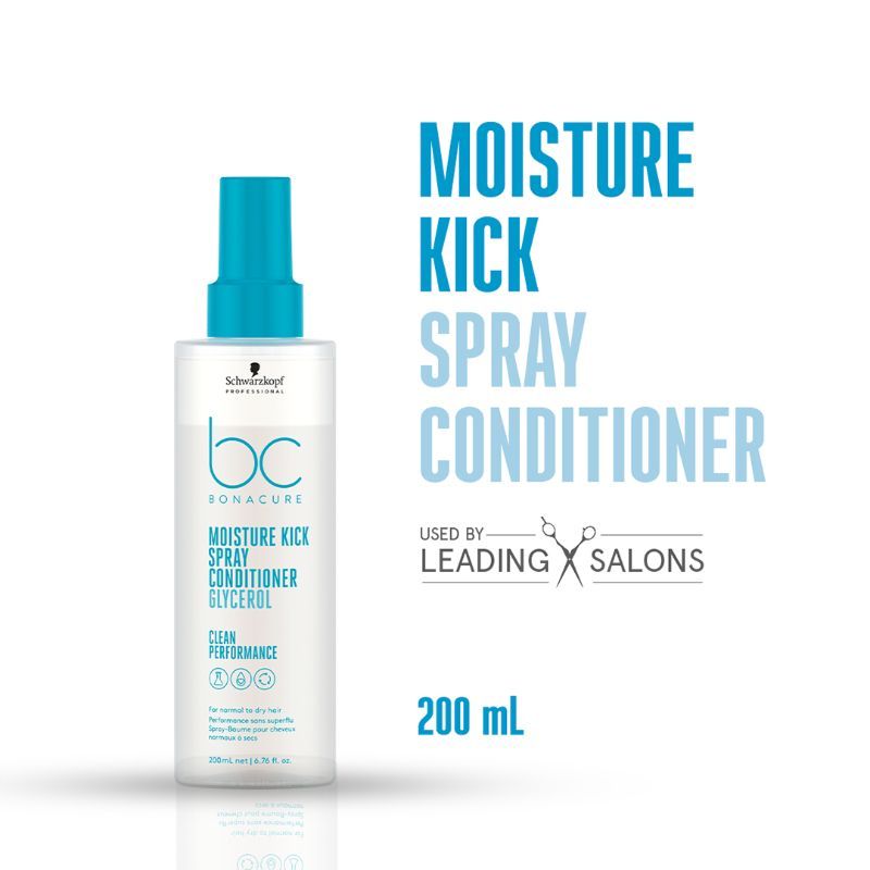 Schwarzkopf Professional Bonacure Hyaluronic Moisture Kick Spray Conditioner - 200 ml