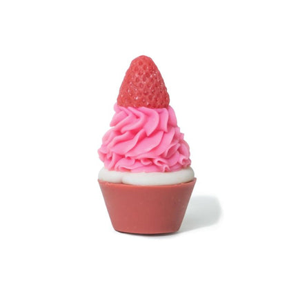 The Sass Bar Fraises Mini Cupcake Soap