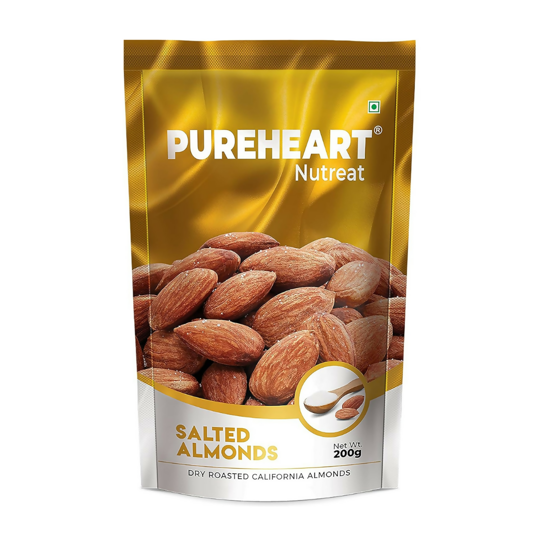 Pureheart Dry Roasted Nutreat Salted Almonds