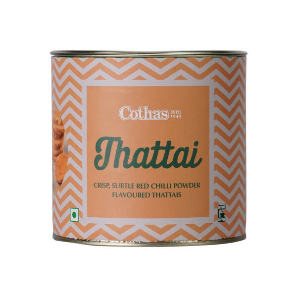Cothas Thattai | Crispy Rice Flour Snack with Black Gram