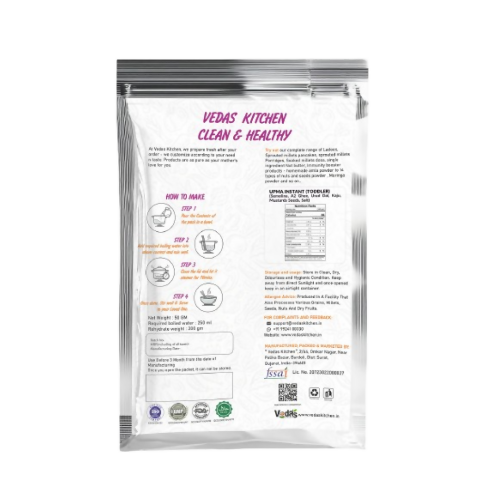 Vedas Kitchen Upma Instant (Toddlers)
