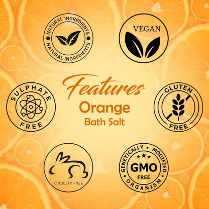 VedicAyurveda Orange Bath Salt