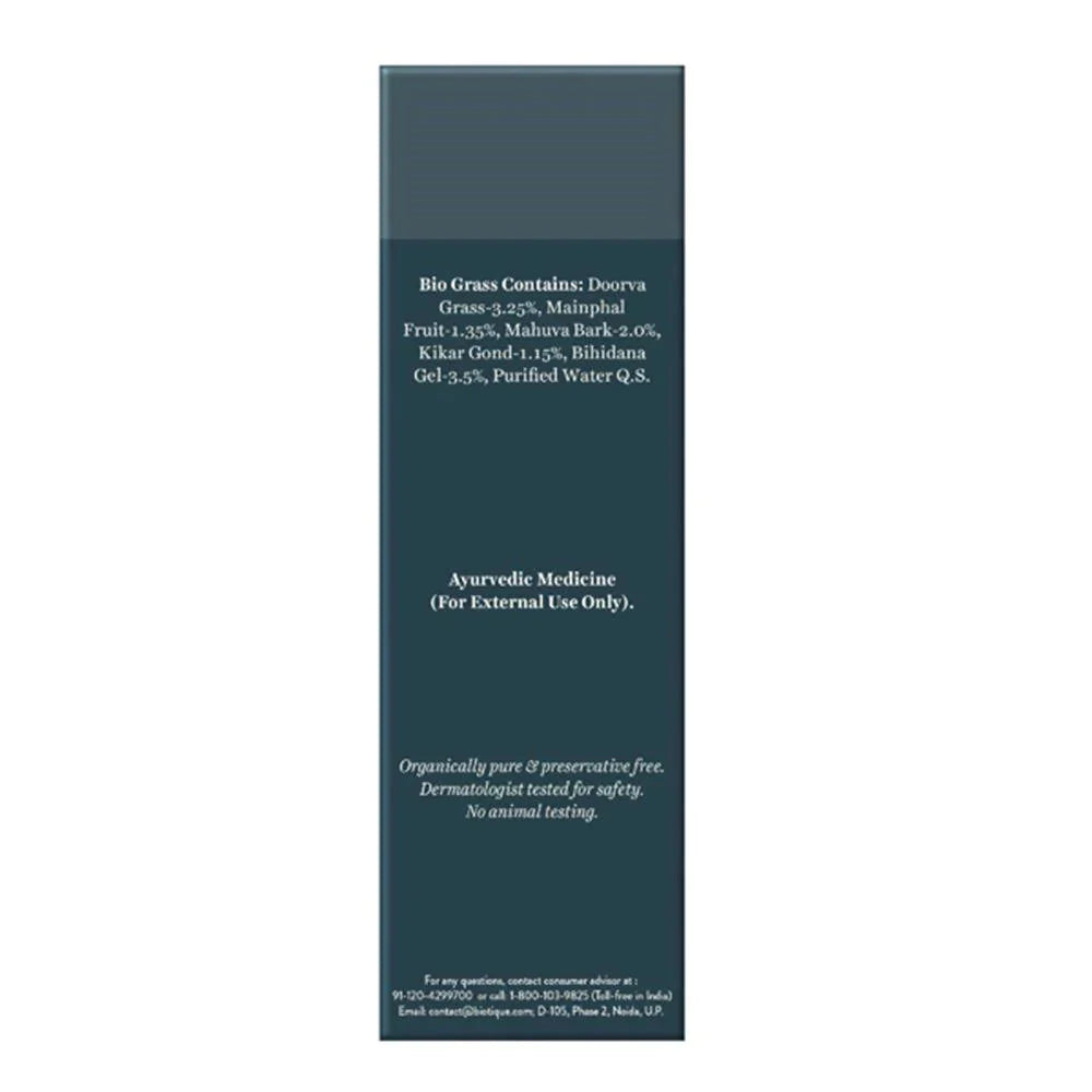 Biotique Bio Wild Grass A Soothing After Shave Gel For Men -120  ml