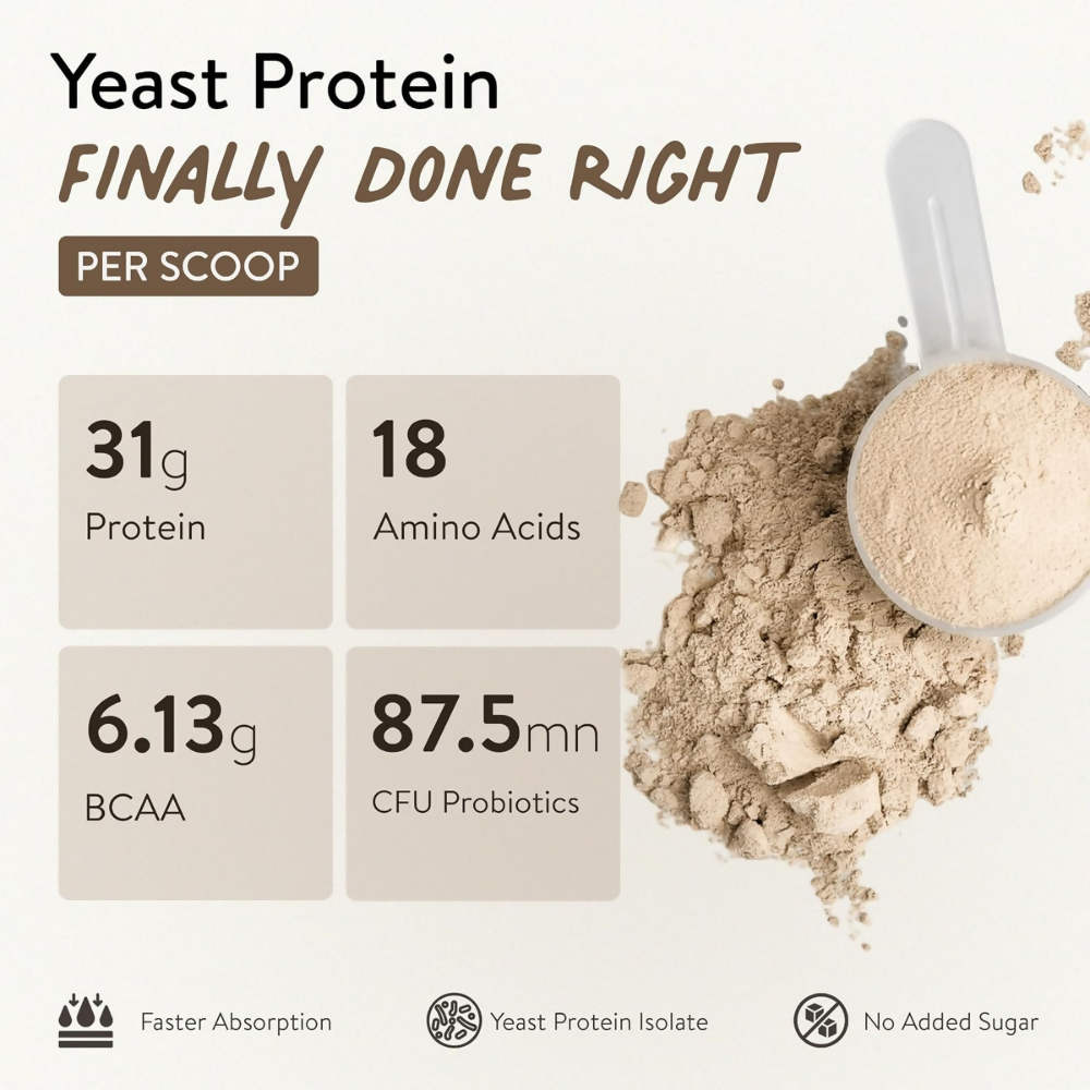 Happy Cultures 31g Unflavoured Yeast Protein Isolate