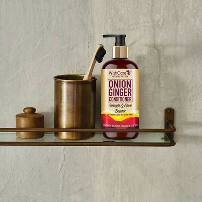 WishCare Onion Ginger Conditioner Strength & Shine Booster