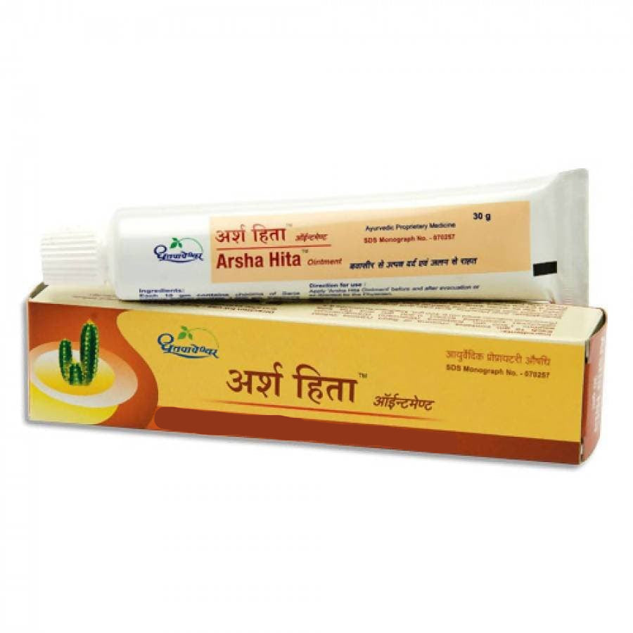 Dhootapapeshwar Arsha Hita Ointment - 30 gms