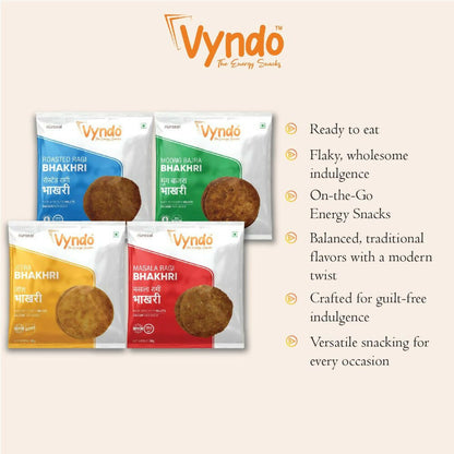 Vyndo Bhakhri Mini Snack Pack Combo