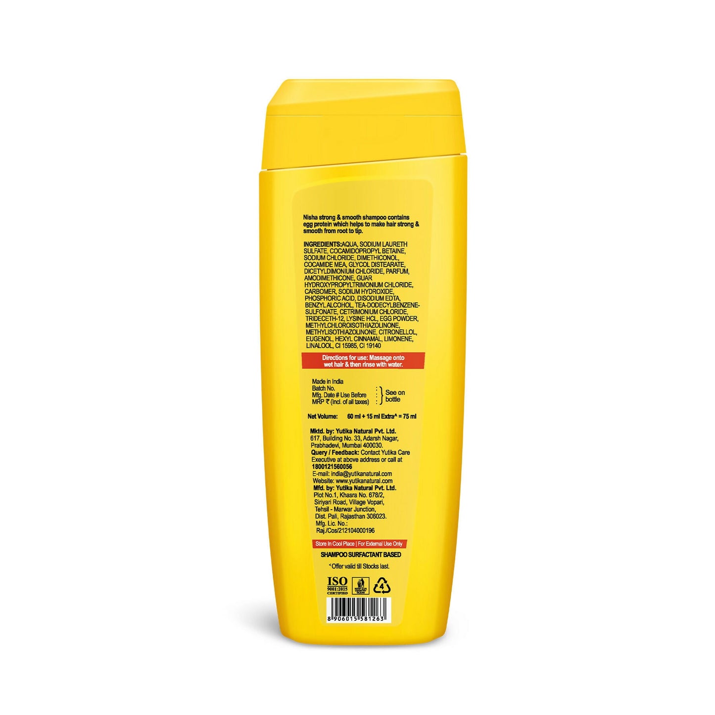 Nisha Egg Protein Shampoo For Women & Men