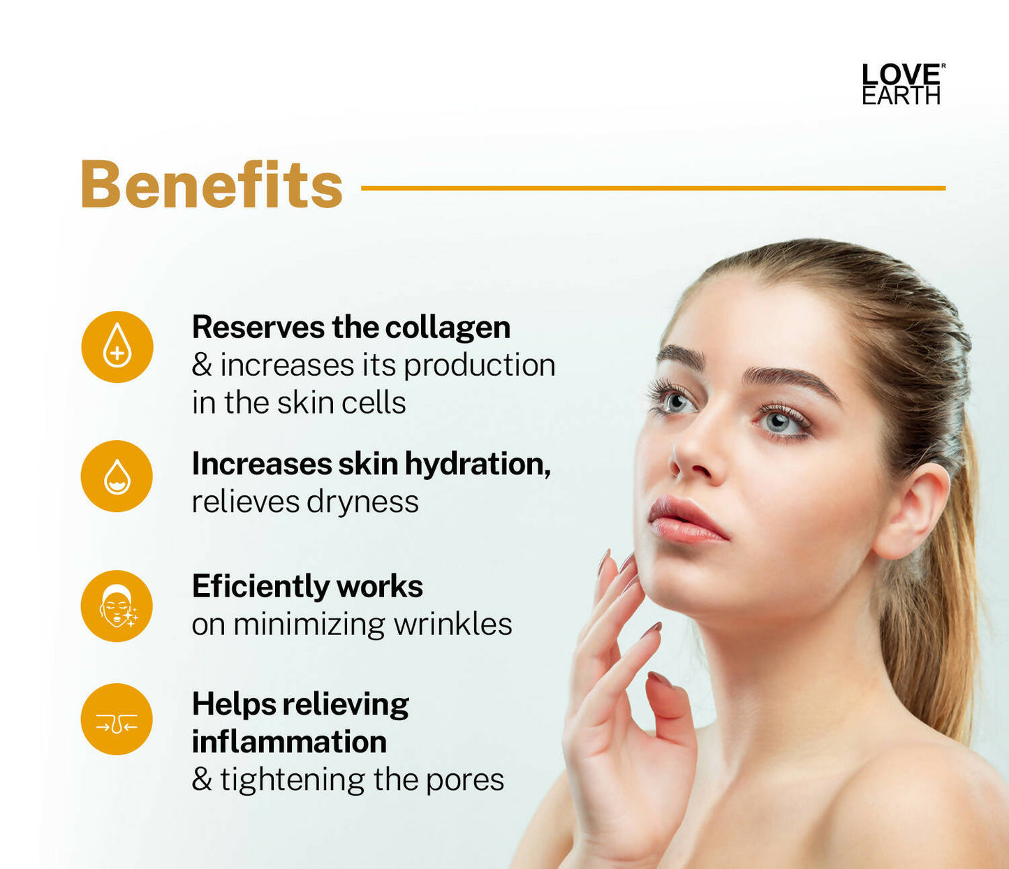 Love Earth Retinol 2.5% Vitamin E & Hyaluronic Acid – Face Serum