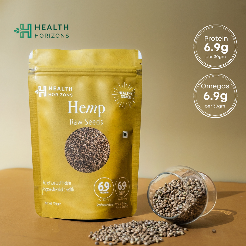 Health Horizons Raw Hemp Seed Plus Hemp Power Bar Combo