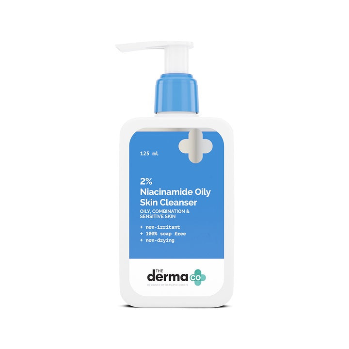 2% Niacinamide Oily Skin Cleanser for Sensitive, Oily & Combination Skin 125 ml