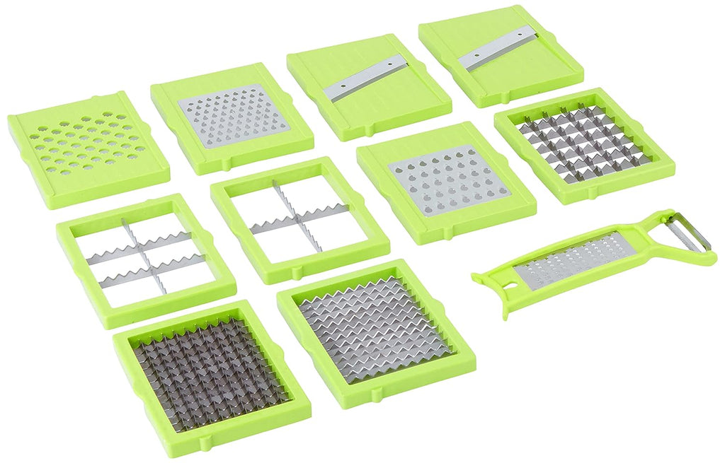 Green Multipurpose Vegetable and Fruit Chopper