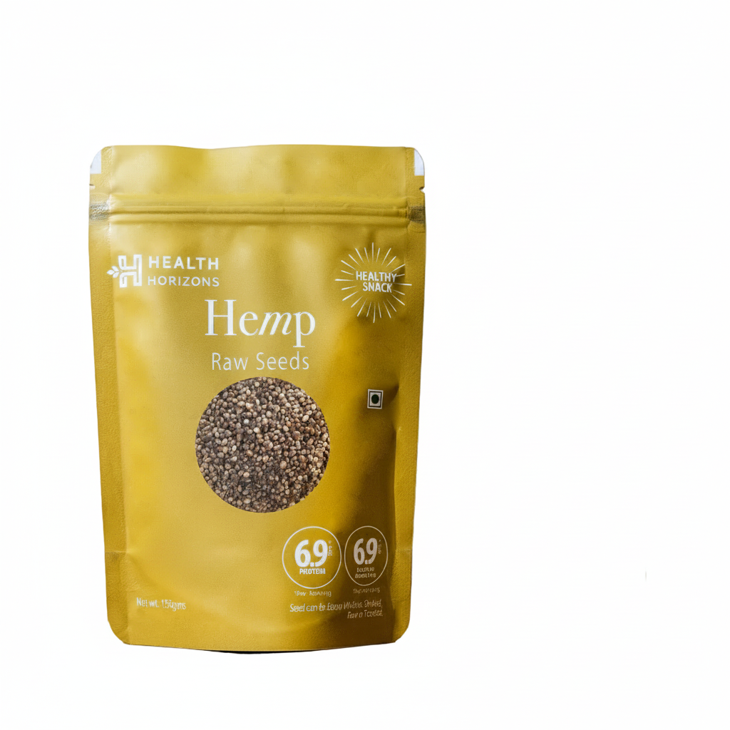 Health Horizons Raw Hemp Seeds - 150 gms