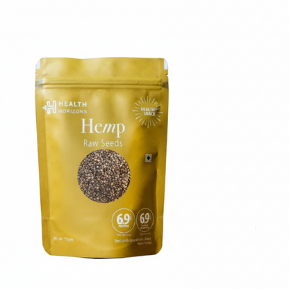 Health Horizons Raw Hemp Seeds - 150 gms