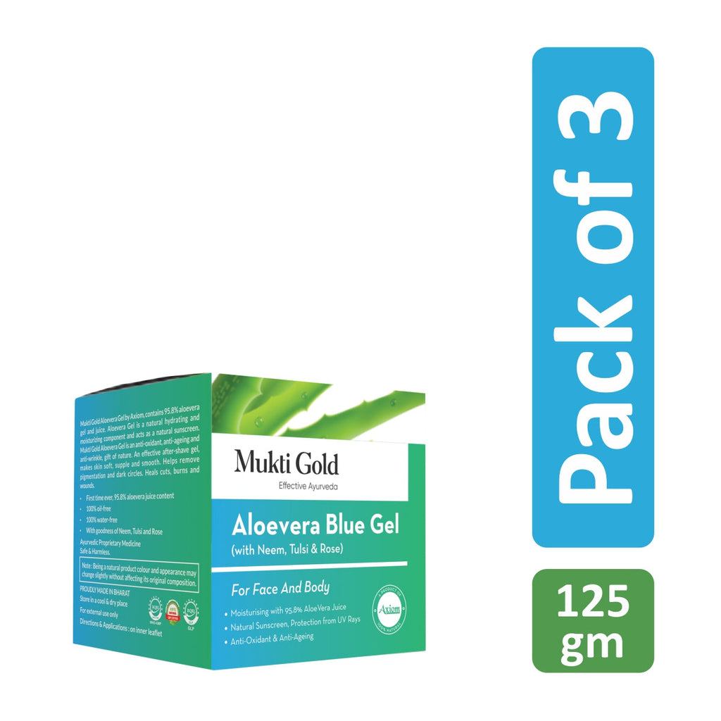 Axiom Mukti Gold Aloevera Blue Gel