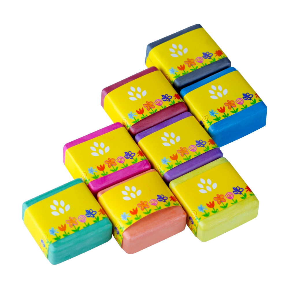 Azafran Organic Glitter Crayons(8 Colours) - 120 gms