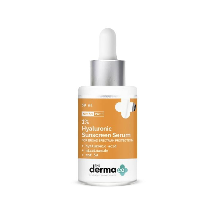 1% Hyaluronic Acid Sunscreen Serum with SPF 50 & Niacinamide - 30ml