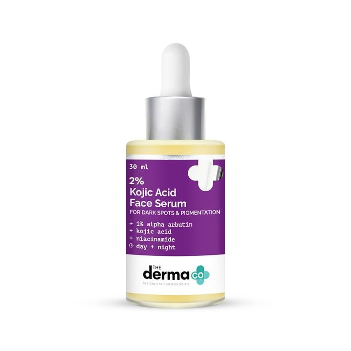 2% Kojic Acid Face Serum with Alpha Arbutin & Niacinamide – Brightening & Even-Tone Formula (30ml)