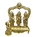 Brass Handcrafted Shree Ram Ji Sita Laxman Hanuman Statue Idol