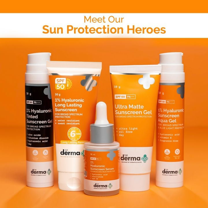 1% Hyaluronic Long Lasting Sunscreen, PA++++ with Hyaluronic Acid - 50 g