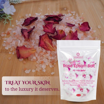Samisha Rose Epsom Salt For Pain Relief