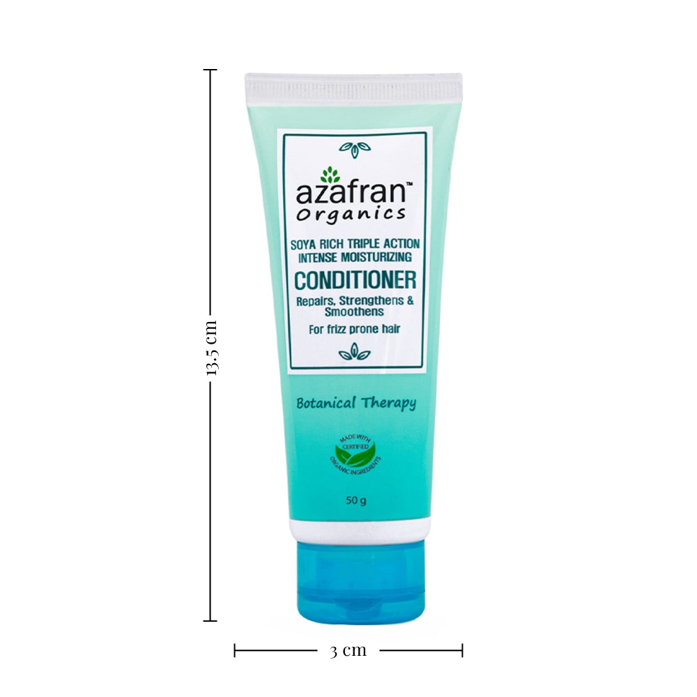 Azafran Soya Rich Triple Action Intense Moisturizing Conditioner