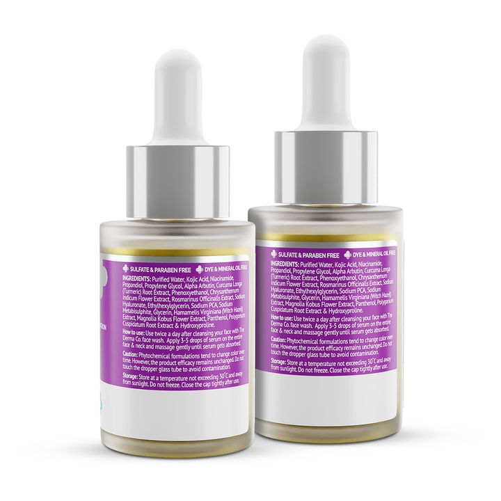 The derma Co 2% Kojic Acid Serum (30ml) Pack Of 2