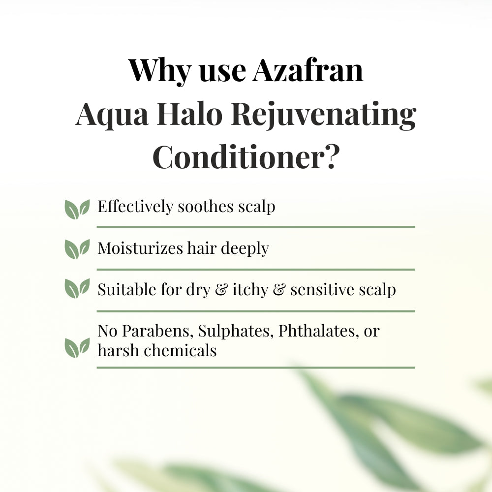 Azafran Aqua Halo Rejuvenating Conditioner - 100 gms