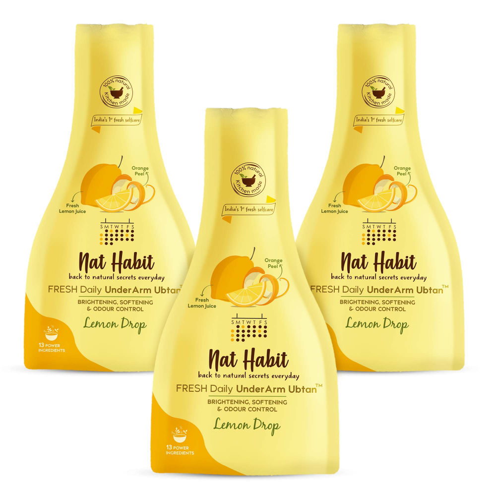 Nat Habit Lemon Drop UnderArm Ubtan