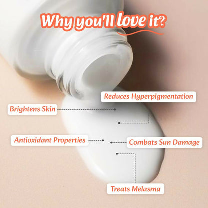 Wild Oak 2% Kojic + Centella Face Serum For Hyperpigmentation Brightening Sun Damage & Melasma Care