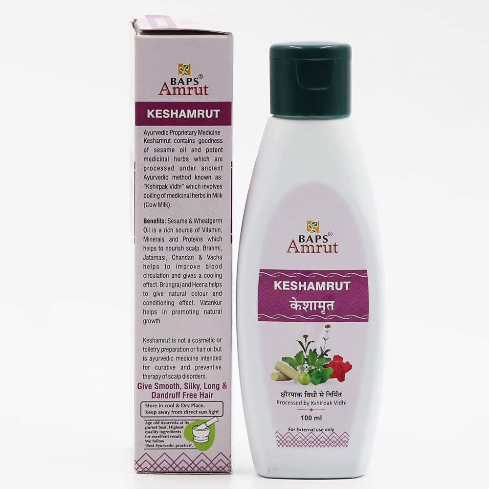 Baps Amrut Keshamrut Hair Oil - 100 ml