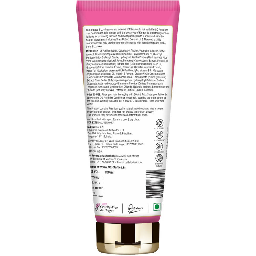 St.Botanica GO Anti-Frizz Conditioner - 200 ml