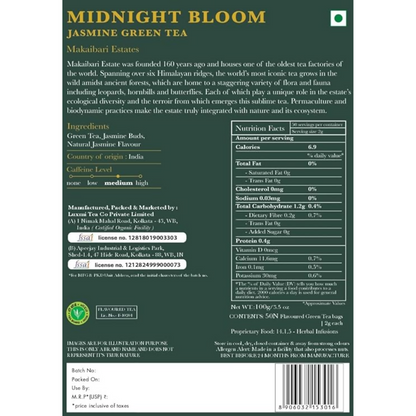 Luxmi Estates Midnight Bloom - Jasmine Green Tea
