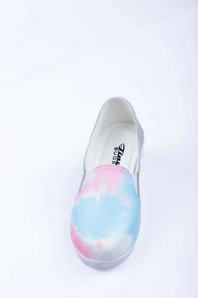 Tiny Bugs Girls Multi Color Prited Flat Casual Wear Ballerinas - Multi Color