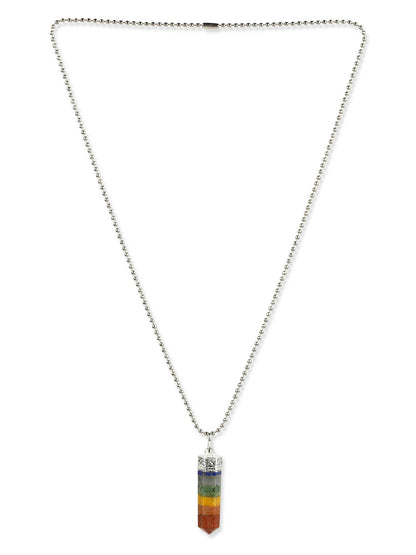 Silver-Plated Necklace - Ruby Raang
