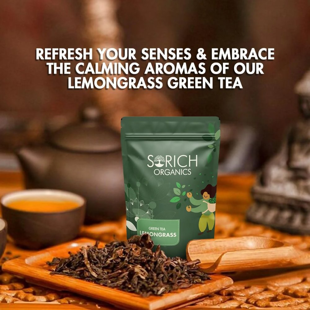Sorich Organics Lemongrass Green Tea