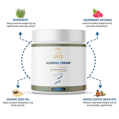 7Days Organic Sliming Cream - 100 gms