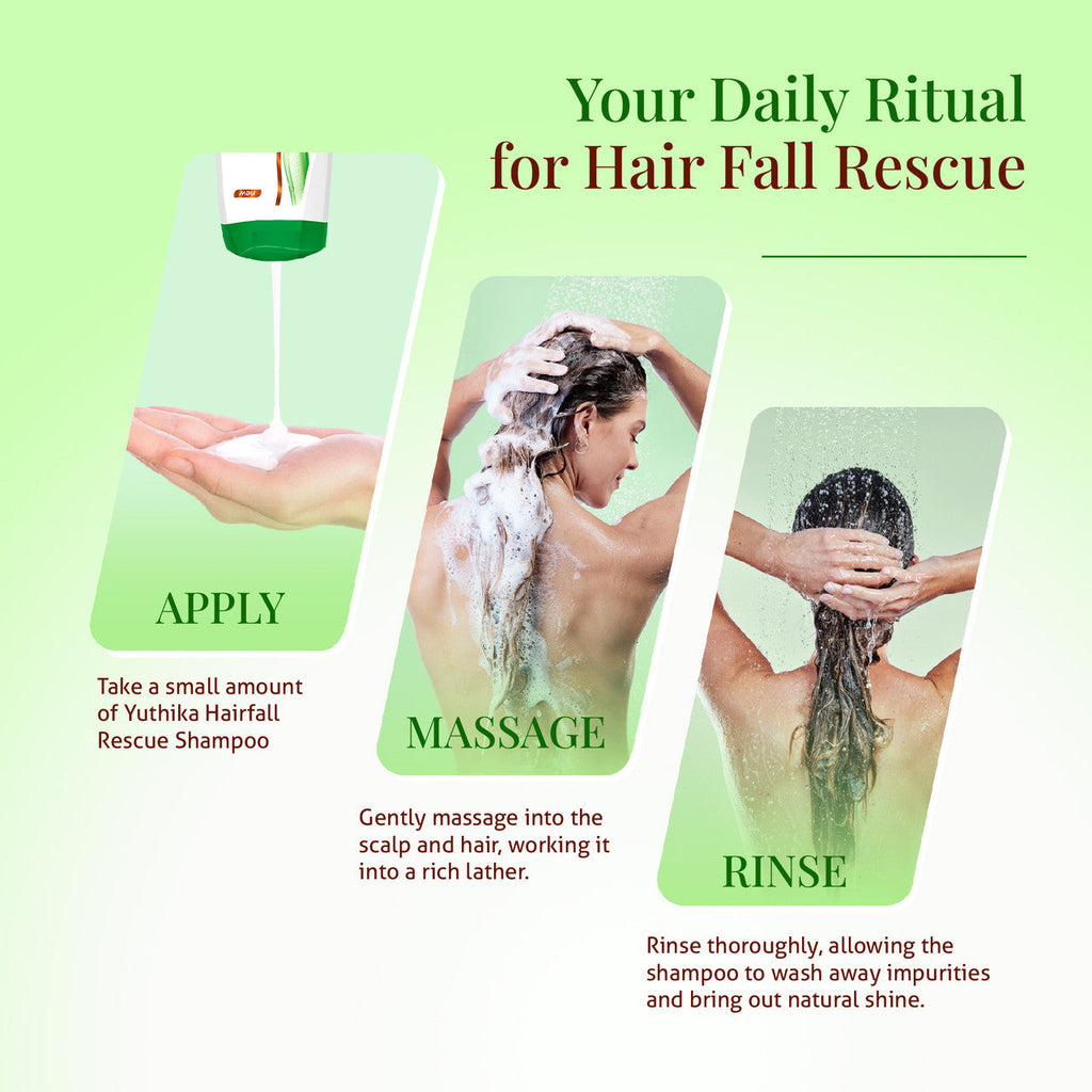 Yuthika Naturals Total Nourishing Hair Fall Rescue Shampoo