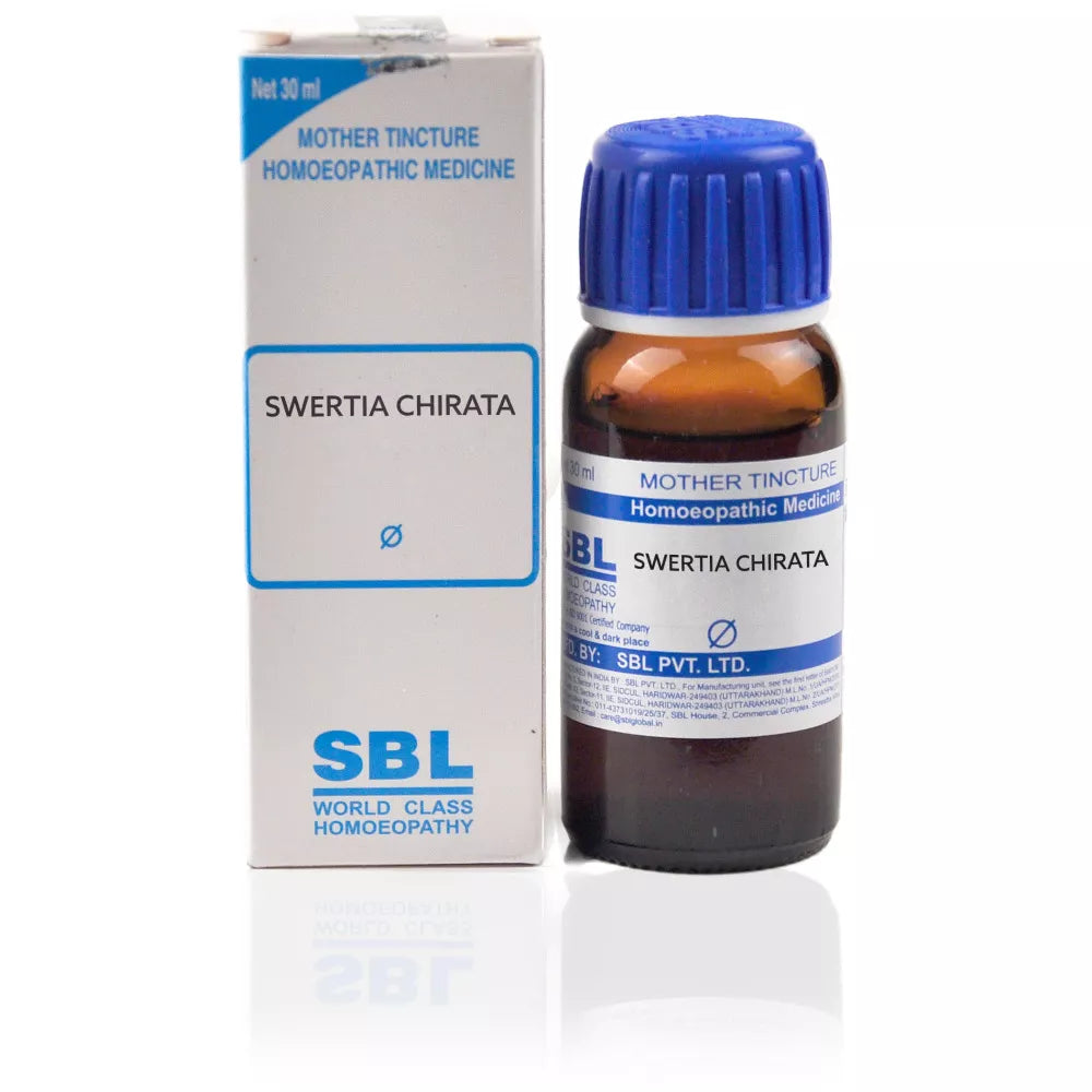 SBL Homeopathy Swertia Chirata Mother Tincture Q - 30 ml