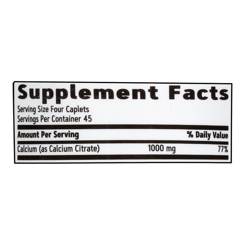 GNC Calcium Citrate Vegetarian Capsules – 180 Caps