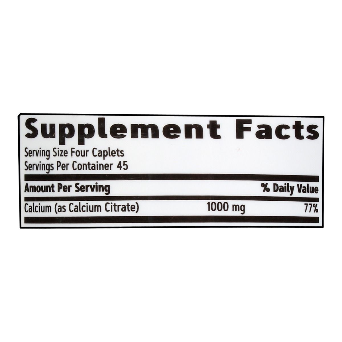 GNC Calcium Citrate Vegetarian Capsules – 180 Caps
