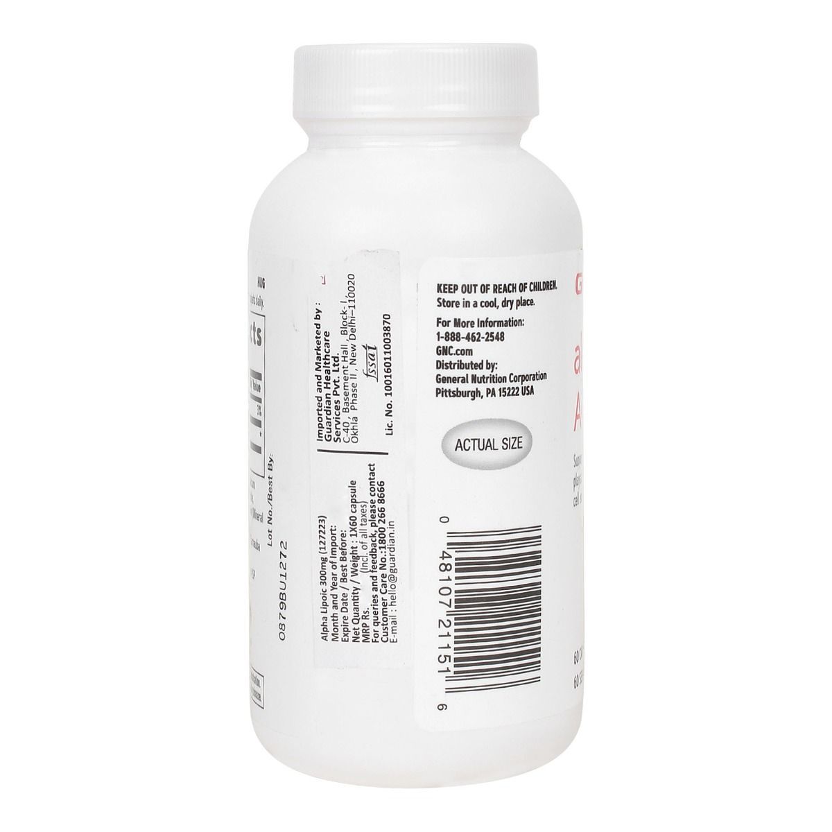 GNC Alpha Botanical Capsules – 60 tabs