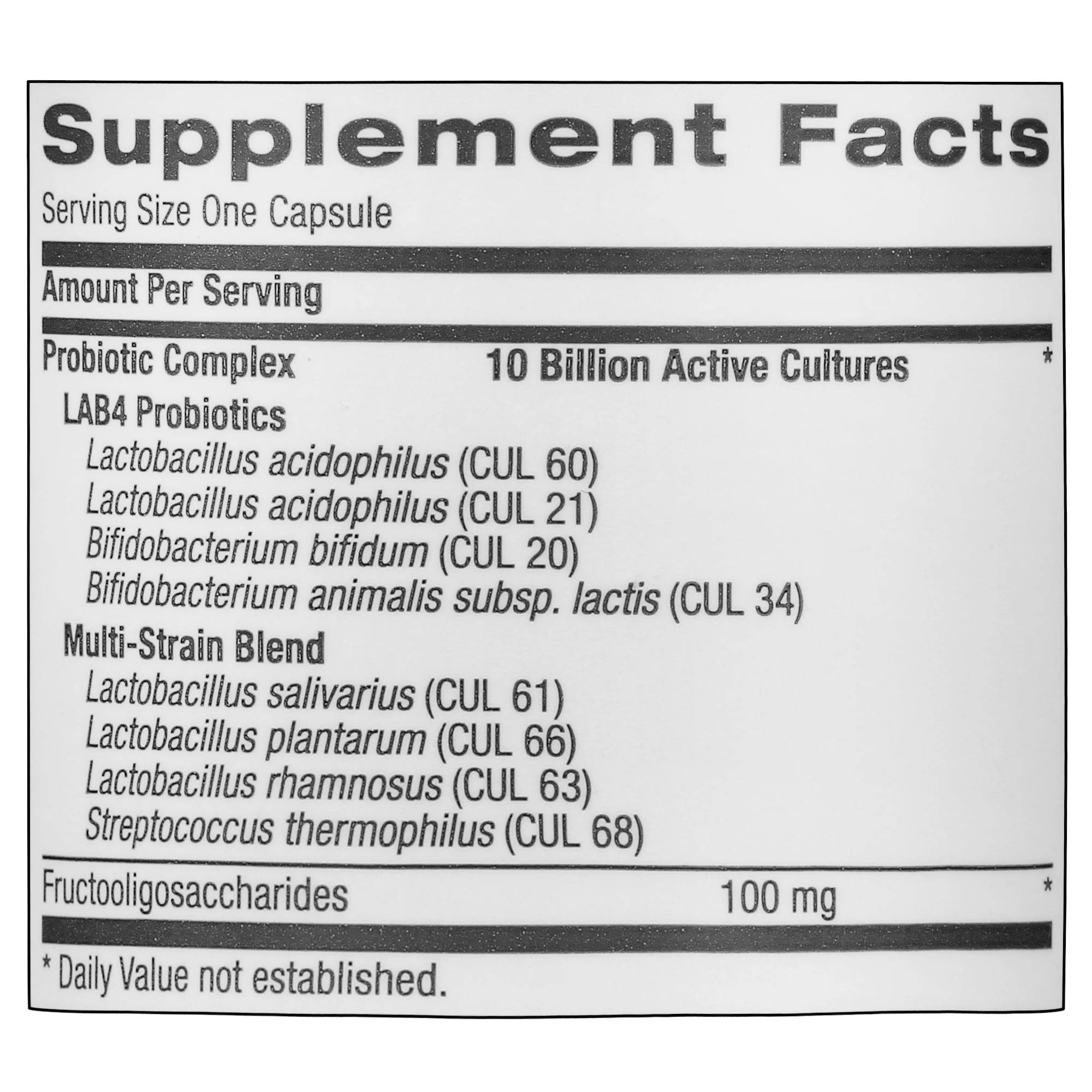 GNC Probiotic Complex Tablets - 90 tabs